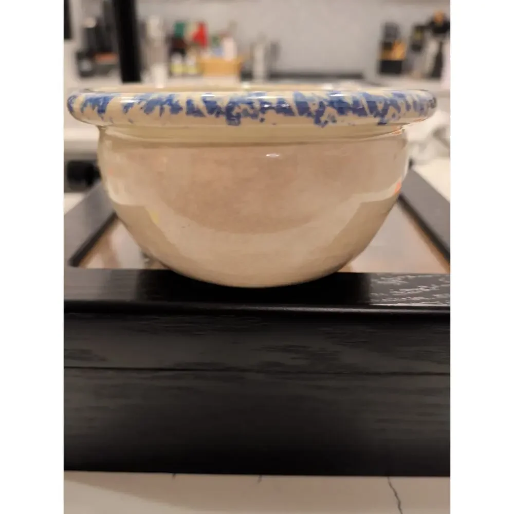 Vintage Casey Pottery Hand Turned Popcorn Bowl That's All Folks Marshall Texas